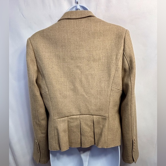 BCBG Tan Wool Blazer - Picture 4 of 10